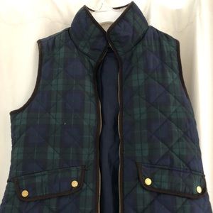 Plaid vest